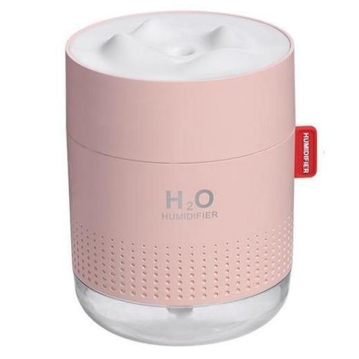 Humidificateur D'air 500ml Avec 6 Buses - Ultrasons Silencieux Et Lumières RGB